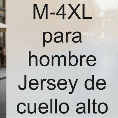 ⏳ Último día: ¡50 % de descuento en toda la gama!⏰ Jersey de cachemira premium para hombre, liso: tejido suave y agradable con un corte moderno, ideal para el trabajo y el tiempo libre 👔