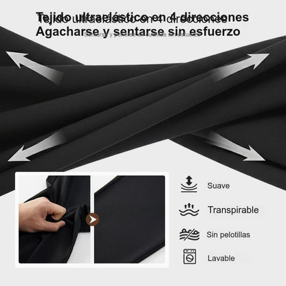 📅 Solo 3 días más: ¡50 % de descuento en todo! ⏰Pantalones de traje de mujer con cintura alta