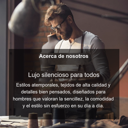 ⏳ Último día: ¡50 % de descuento en toda la gama!⏰ Jersey de cachemira premium para hombre, liso: tejido suave y agradable con un corte moderno, ideal para el trabajo y el tiempo libre 👔