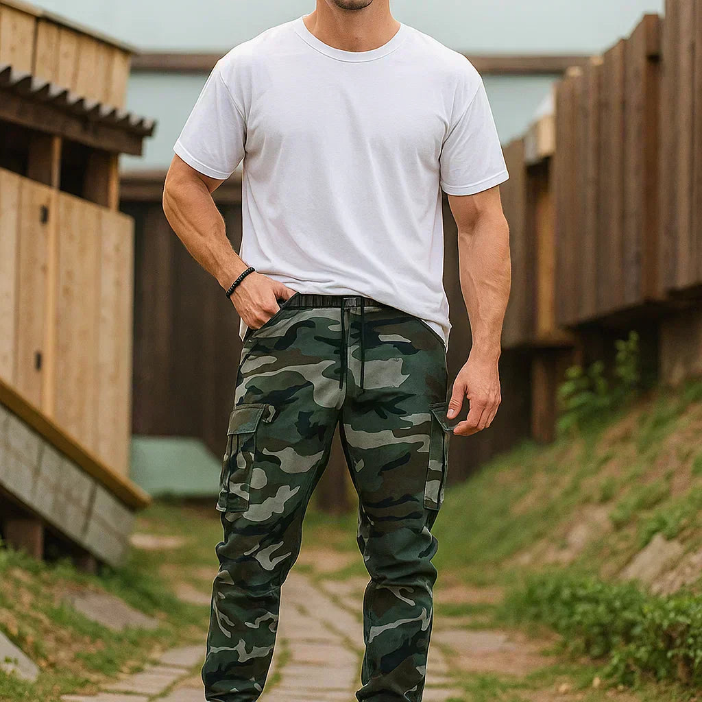 Pantalones de camuflaje de alta calidad para hombre